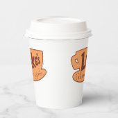 ギルモア女子 | Luke's Dinerロゴ 紙コップ (左)