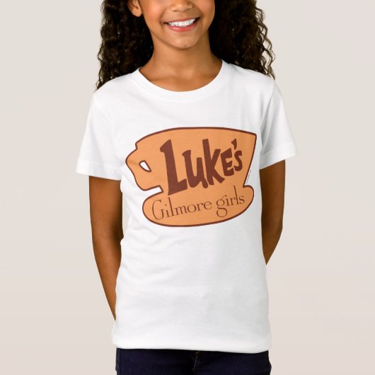ギルモア女子 | Luke's Dinerロゴ Tシャツ (正面)