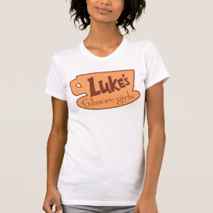 ギルモア女子   Luke's Dinerロゴ Tシャツ