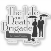 ギルモア女子 | The Life and Death Brigade シール (正面)