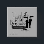 ギルモア女子 | The Life and Death Brigade 缶バッジ<br><div class="desc">このグラフィックは、TVショーの秘密結社であるGilmore Girlsの生と死の旅団を特徴としている。</div>