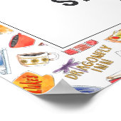 ギルモア・ガールズのブライズシャワーウェルカムポスター ポスター (角)