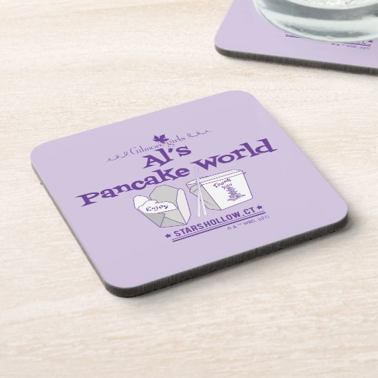 ギルモア·ガールズ|アルのパンケーキの世界 コースター (左側)