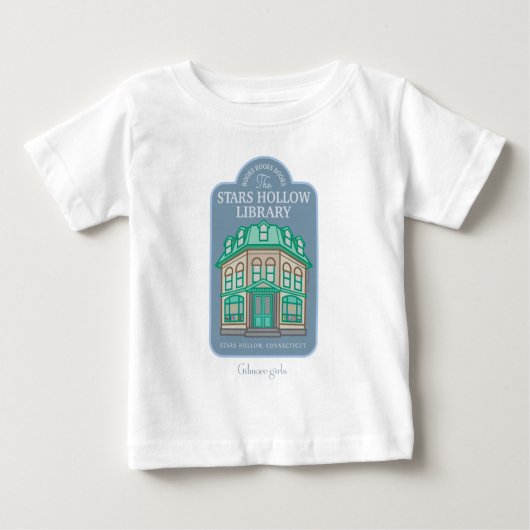 ギルモア・ガールズ | スターズ・ホロー図書館 ベビーTシャツ (正面)