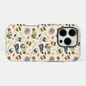 ギルモア・ガールズ チルトン 秋のパターン iPhoneケース (裏面横)