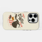 ギルモア・ガールズ ルークのコーヒー IV 引用符 iPhoneケース (裏面横)