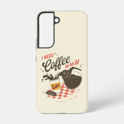 ギルモア・ガールズ ルークのコーヒーIV 引用符 SAMSUNG GALAXYケース (裏面)