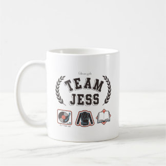 ギルモア・ガールズ Team Jess デザイン コーヒーマグカップ