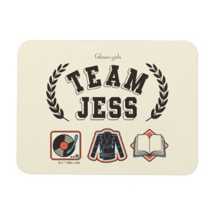 ギルモア・ガールズ Team Jess デザイン マグネット