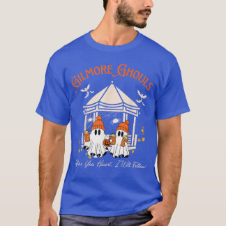 ギルモア・グールズ あなたがお化け屋敷にいる間ずっとついてますよ 秋 Tシャツ