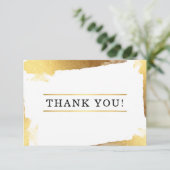 ギルモダンド金ゴールド サンキューカード (スタンド正面)