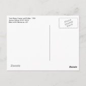 ギルレイの双子星カストルとポルックス ポストカード (裏面)