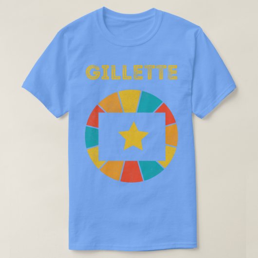 ギルレットワイオミングヴィンテージ動揺して土産1 Tシャツ (デザイン正面)