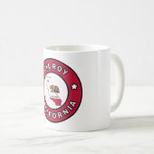 ギルロイカリフォルニア コーヒーマグカップ (正面右)