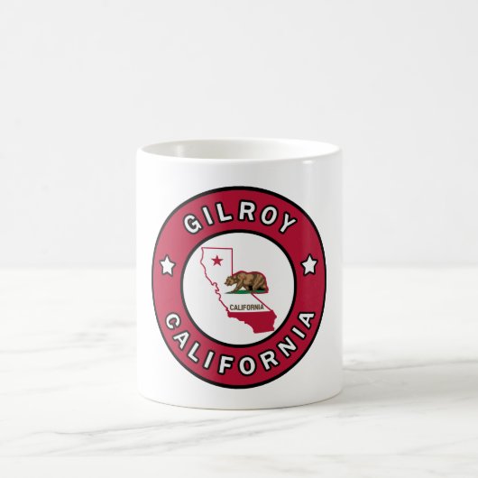 ギルロイカリフォルニア コーヒーマグカップ (中央)