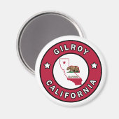 ギルロイカリフォルニア マグネット (正面/裏面)