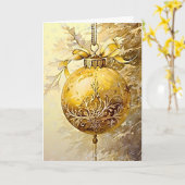 ギル威厳のあるドチャーム カード (黄色い花)