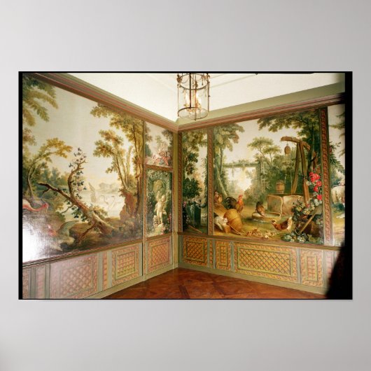 ギル色彩の鮮やかサロンの壁パネル ポスター (正面)