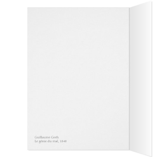 ギレウメギエフルシファー彫刻CC0930カード (内側 (左))