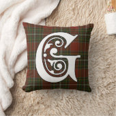 ギレスパイクランタータンチェックモノグラム クッション (ブランケット)