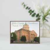 ギレス郡コートハウス – Pulaski, TN ポストカード (スタンド正面)