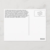 ギレス郡コートハウス – Pulaski, TN ポストカード (裏面)