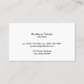 ギロッシュ模様（黒と銀） 名刺 (裏面)