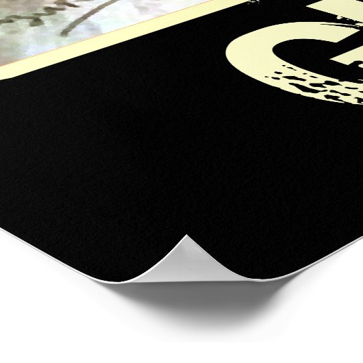 ギロ1912ヴィンテージサイクリングスポーツファン自転車 ポスター (角)