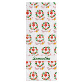 ギンおもしろいグルベルズクリスマスホリデーボトル ワインギフトバッグ (裏面)