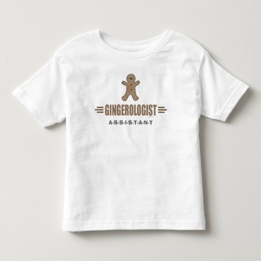 ギンガおもしろいパン トドラーTシャツ (正面)