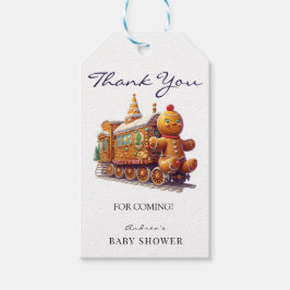 ギンガパン |クリスマスベビーシャワー感謝していお気に入り ギフトタグ