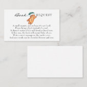 ギンガパン |クリスマスベビーシャワー |ブックリクエスト エンクロージャーカード (正面/裏面)