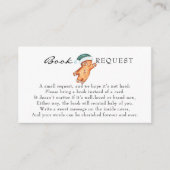 ギンガパン |クリスマスベビーシャワー |ブックリクエスト エンクロージャーカード (正面)