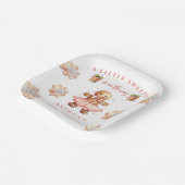 ギンガパン |クリスマスベビーシャワー ペーパープレート (傾斜あり)