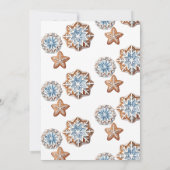 ギンガパン |クリスマスベビーシャワー 招待状 (裏面)