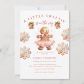 ギンガパン |クリスマスベビーシャワー 招待状 (正面)