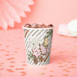 ギンガパン |クリスマスベビーシャワー 紙コップ