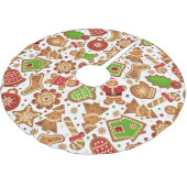 ギンガパン ブラッシュドポリエステルツリースカート (アングル)