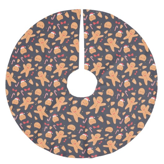 ギンガパン ブラッシュドポリエステルツリースカート (正面)