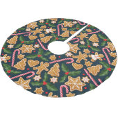 ギンガパン ブラッシュドポリエステルツリースカート (アングル)