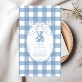 ギンガフランスのムテディベアベビー エンクロージャーカード