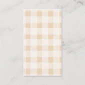 ギンガフランスのムテディベアベビー エンクロージャーカード (裏面)