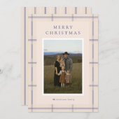 ギンガムの縁取り シーズンカード (正面/裏面)