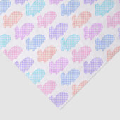 ギンガムイースターバニーパターン 薄葉紙 (詳細)