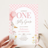 ギンガムガ間抜けースバースデーパーティー 招待状