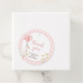 ギンガムグ間抜けガースバースデーパーティーラウンド フェイバータグ (インサイチュ)