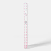 ギンガムチェックのスニーカーの棒人間女子 Case-Mate iPhoneケース (裏面 / 左)