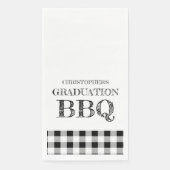 ギンガムチェックの卒業パーティBBQ (正面)