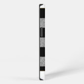 ギンガムチェックのL iPhoneケース (右側面)