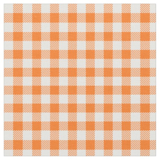 ギンガムチェックプリント ファブリック (クローズアップ)